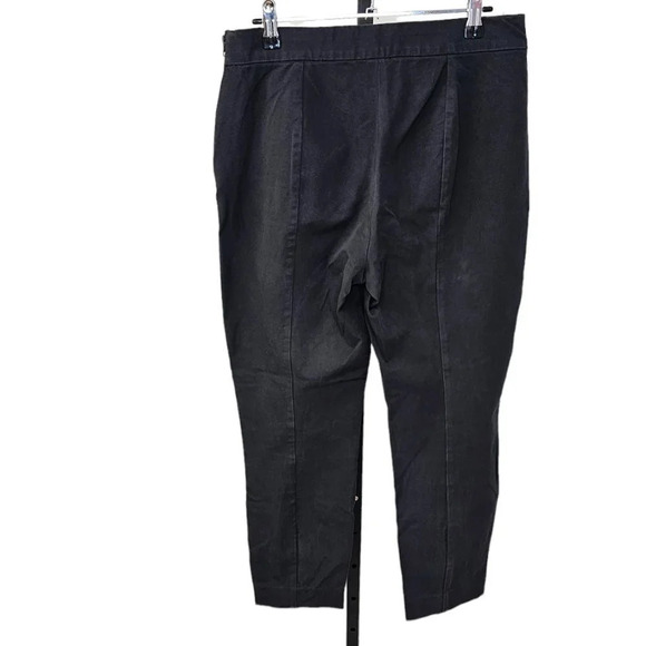 Everlane Womens Pull On Elasticzed Waist Pants Black  Size 8 - Picture 7 of 9